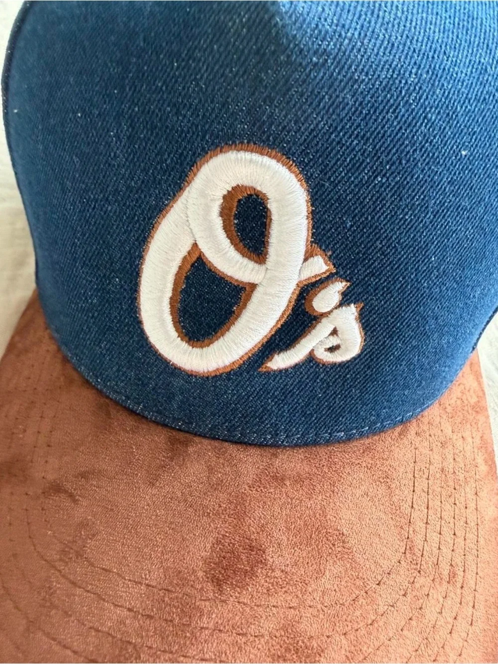 Baltimore Orioles  Blue and Brown 'O's' Men's Baseball Cap